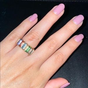 Set of 2 baublebar rings. Size 5